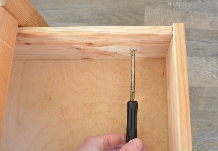 transform a drawer into trendy shelving