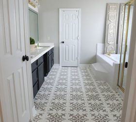 How to Paint Your Outdated Tile Floor