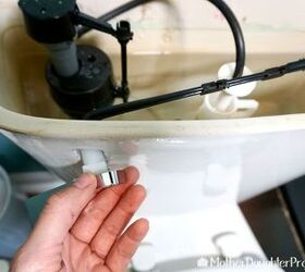 how to replace a broken toilet flush lever