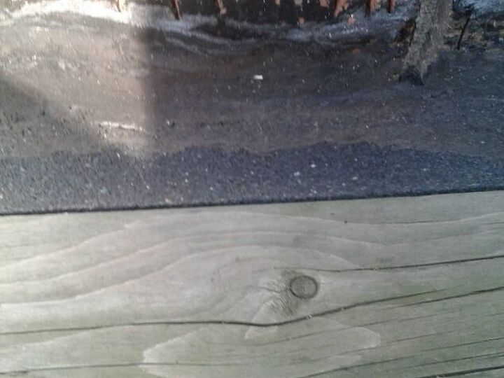 q how to remove tar from brick