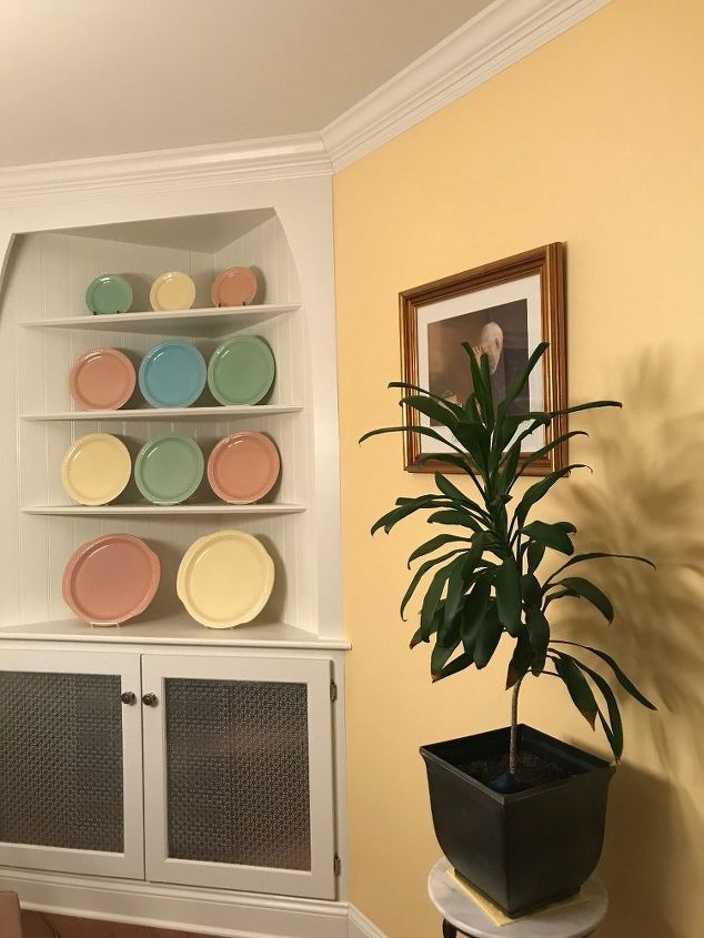 a simple and decorative way to cover a return vent