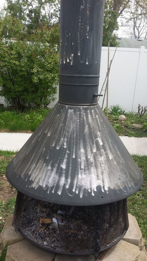 how do i paint and seal my outdoors fire pit