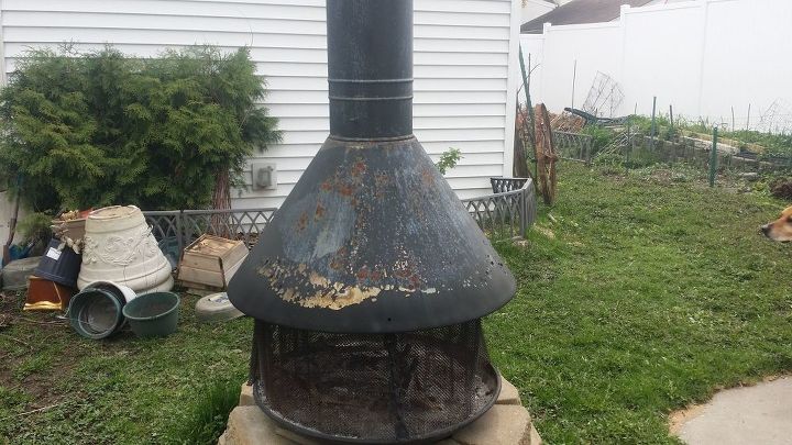 how do i paint and seal my outdoors fire pit