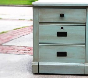 upcycled thomasville file cabinet