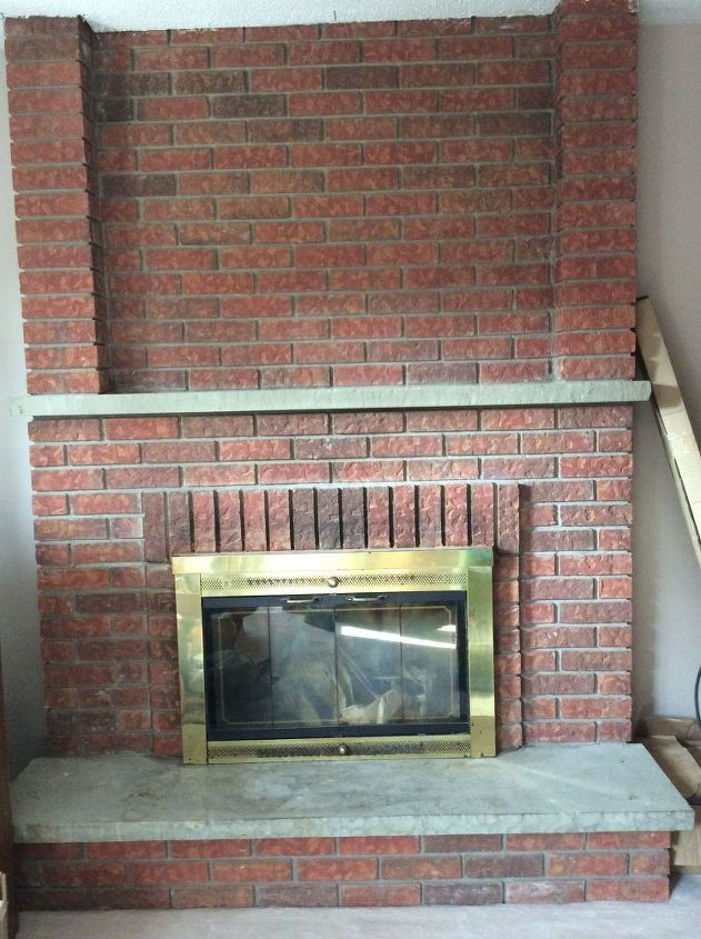 q how to update our fireplace