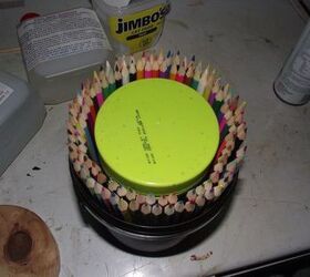 pencil pot made from pencils of course
