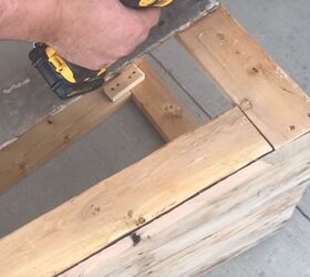 diy large pallet wood planter boxes
