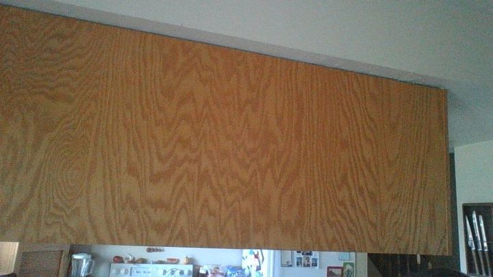 q how can i update the back of my cupboards that show in my dining room