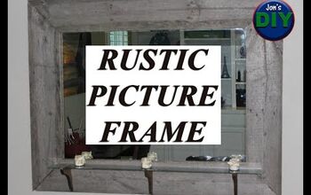 How to Make a Rustic Pallet Mirror Frame With a Shelf