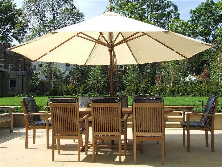 how to choose a garden parasol and its accessories
