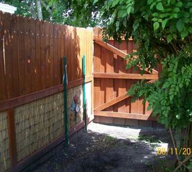 privacy fence face lift