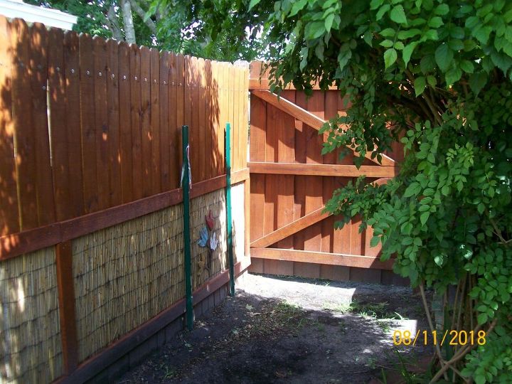 privacy fence face lift