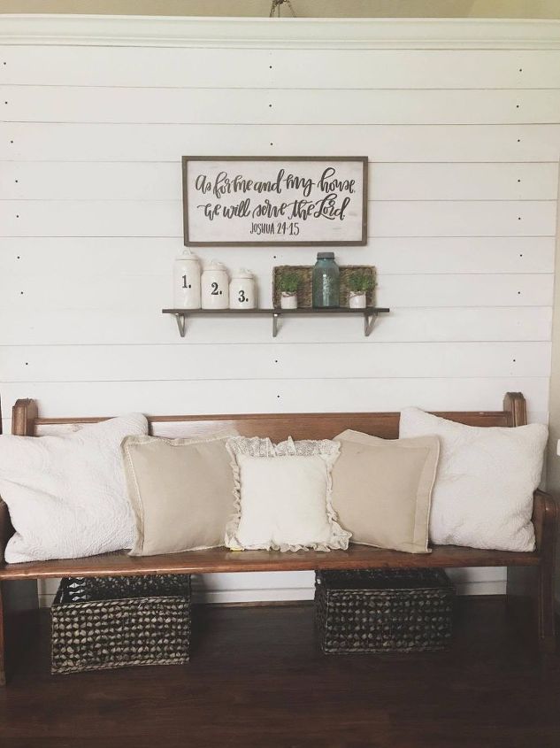 23 ways to get the farmhouse look in your home, Get this Shiplap look for less