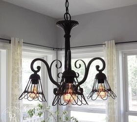 23 ways to get the farmhouse look in your home, Chandelier Makeover Farmhouse Style
