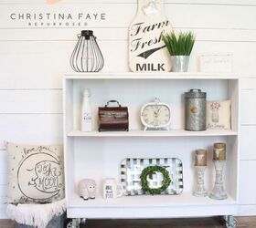 23 ways to get the farmhouse look in your home, Curbside Bookcase Transformed