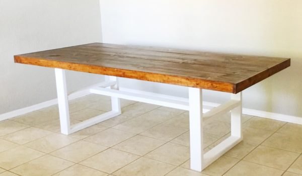 23 ways to get the farmhouse look in your home, DIY Pottery Barn Inspired Farmhouse Table