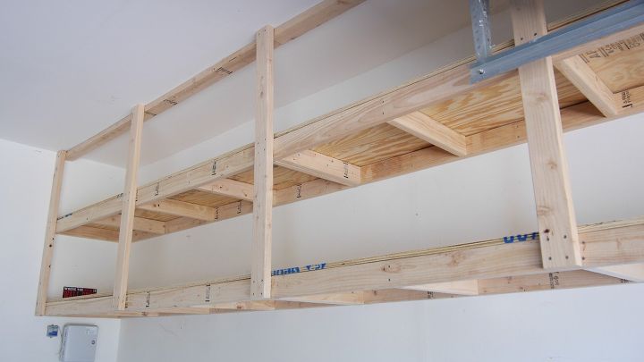 25 incredibly unique shelving ideas, Hanging Garage Shelves