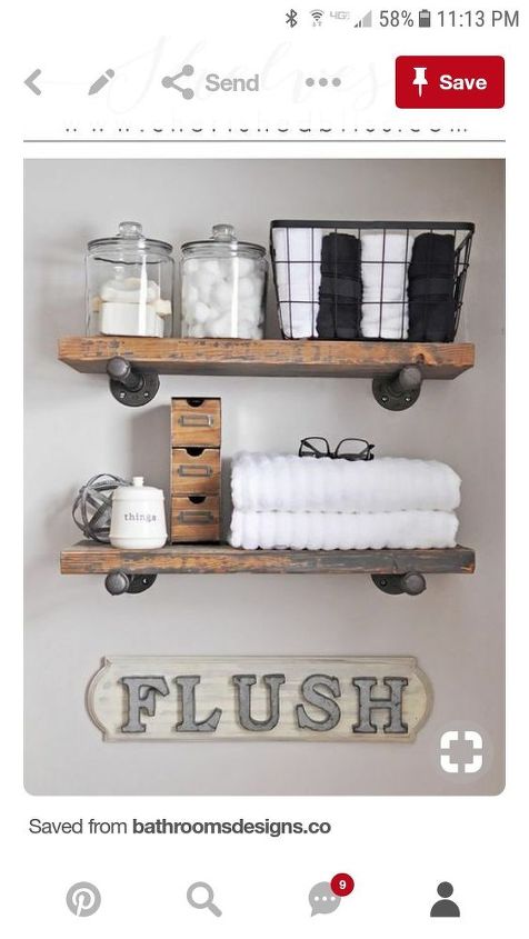 25 incredibly unique shelving ideas, DIY Industrial Shelves