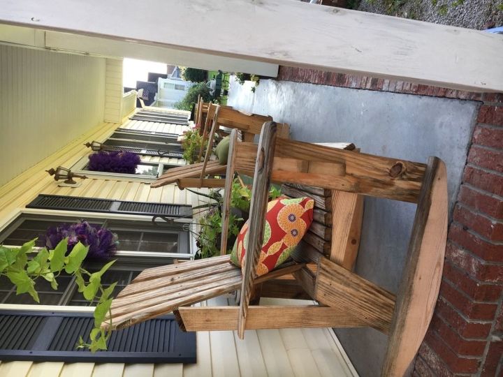 q how do i style my small front porch
