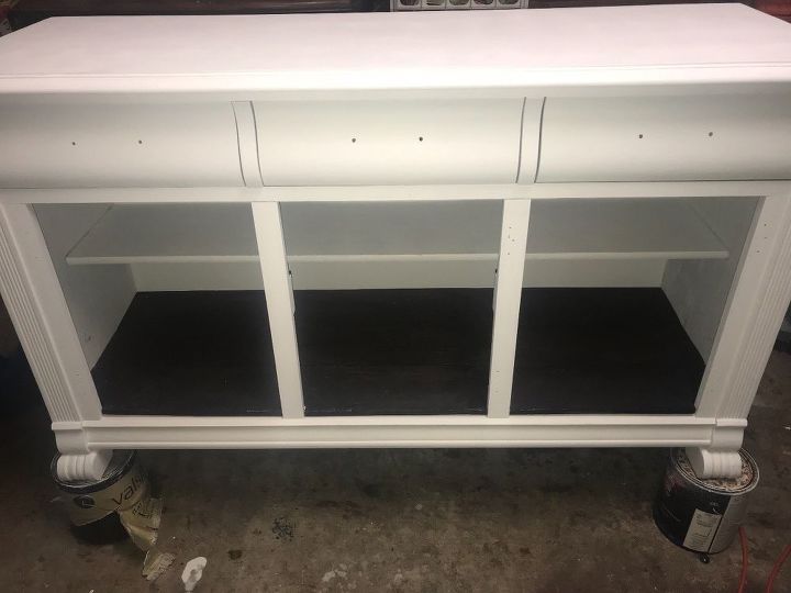 How To Make A Hutch With Diy Barn Doors Hometalk