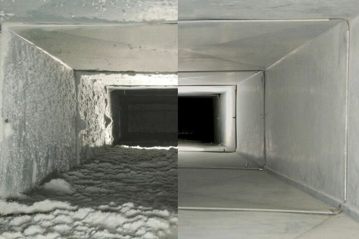 the ways to clean the furnace ducts