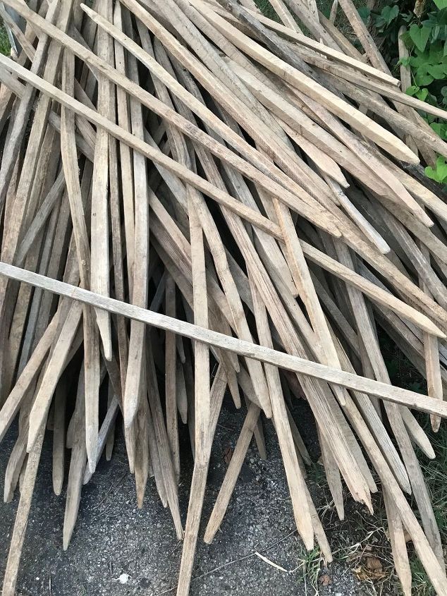 cmo puedo construir una valla con palos de tabaco
