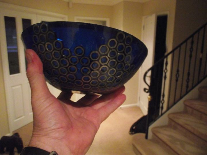 cast epoxy resin bowls