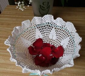 s 21 totally terrific things you can do with doilies, Create A Kindess Bowl