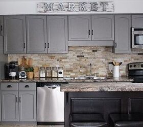 16 ways to totally transform your kitchen cabinets today, Modern Farmhouse Cabinets