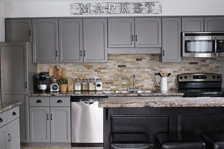 16 ways to totally transform your kitchen cabinets today, Modern Farmhouse Cabinets