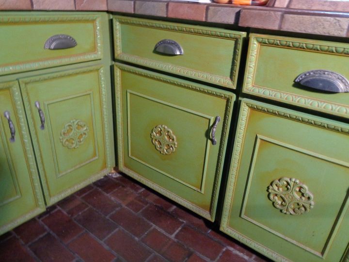 s 16 ways to totally transform your kitchen cabinets today, Transform Old Flat Cabinet Doors