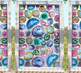 19 fantastic techniques for faux stained glass, Faux Agate Stained Glass
