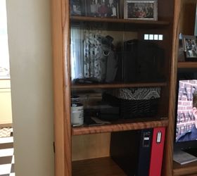 is it worth painting an 80s oak entertainment center white