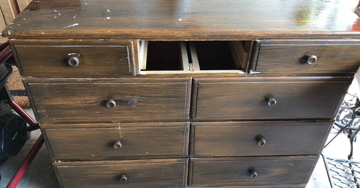How To Paint A Dresser Makeover Diy Hometalk