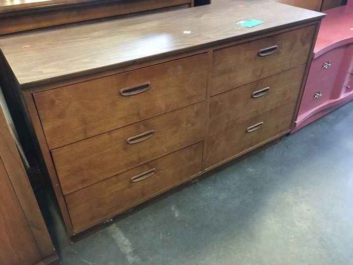 Burnt Orange Mid Century Dresser Hometalk
