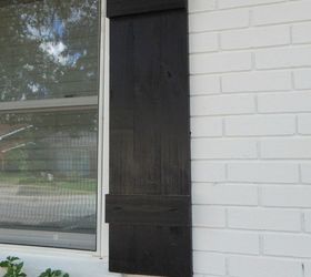 simple diy shutters