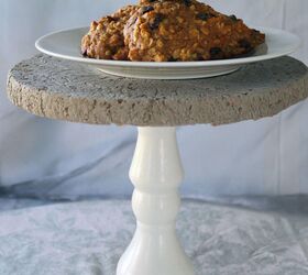 20 easy concrete projects you absolutely can do, How to Make A Beautiful Concrete Cake Stand