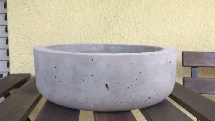20 easy concrete projects you absolutely can do, Super Easy Concrete Bowl