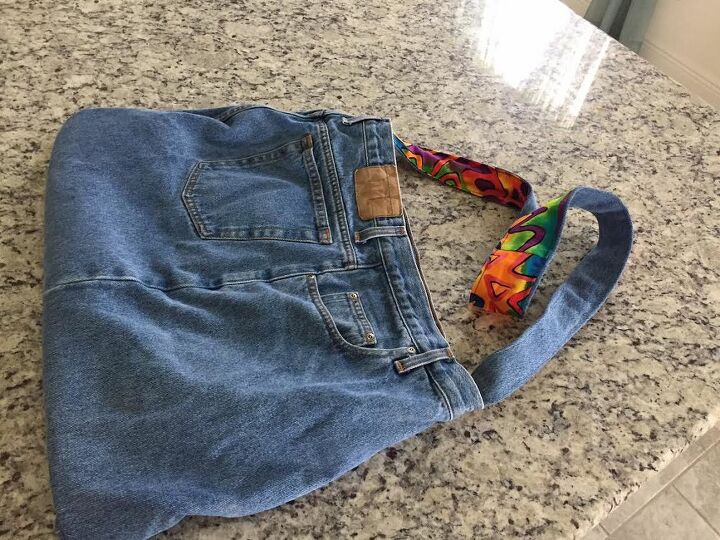 new life for denim jeans, Jean pants with pockets