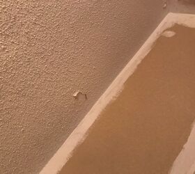 q how do i repair popcorn ceiling where some of it has come off