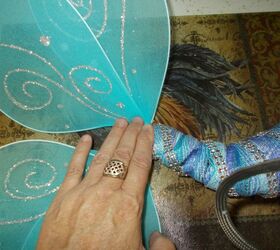 diy mermaid tail from a repurposed dollartree witch hat repurpose