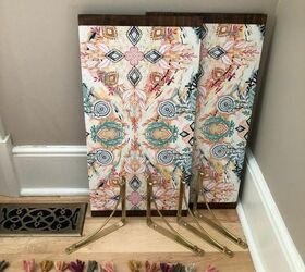 How To Dress A Wood Wall Shelf With Mod Podge And Gift Wrap Diy