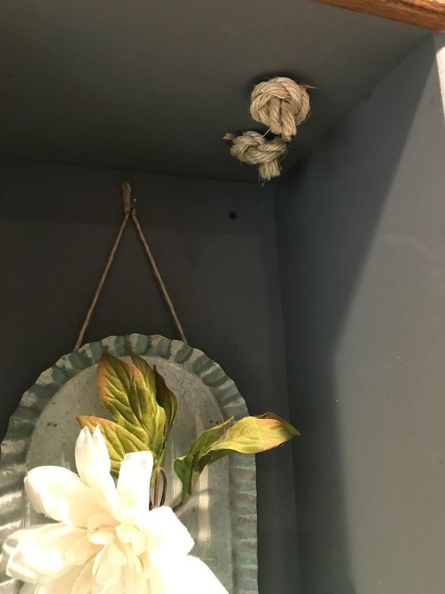 repurposed bookshelf