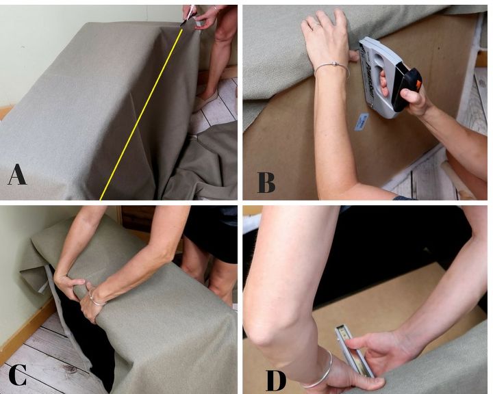 bookcase diy ottoman