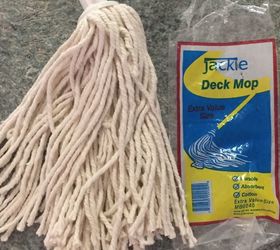 anthropologie inspired watershed curtain tieback, Deck Mop