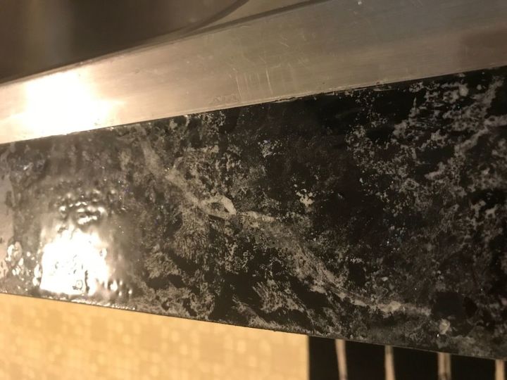 Help Epoxy Pour On Countertops Went, How To Remove Stains From Epoxy Countertops