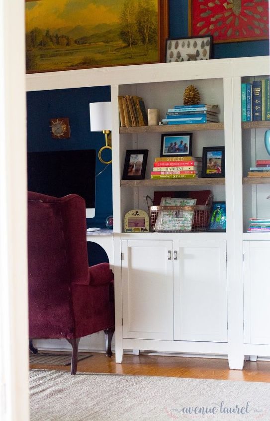 three ways to customize laminate bookshelves