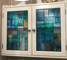 s 19 fantastic techniques for faux stained glass, Your medicine cabinet never looked so good