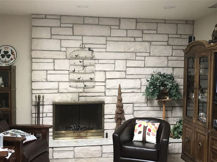 q how might i update this old fireplace