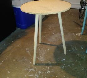 particle board table makeover